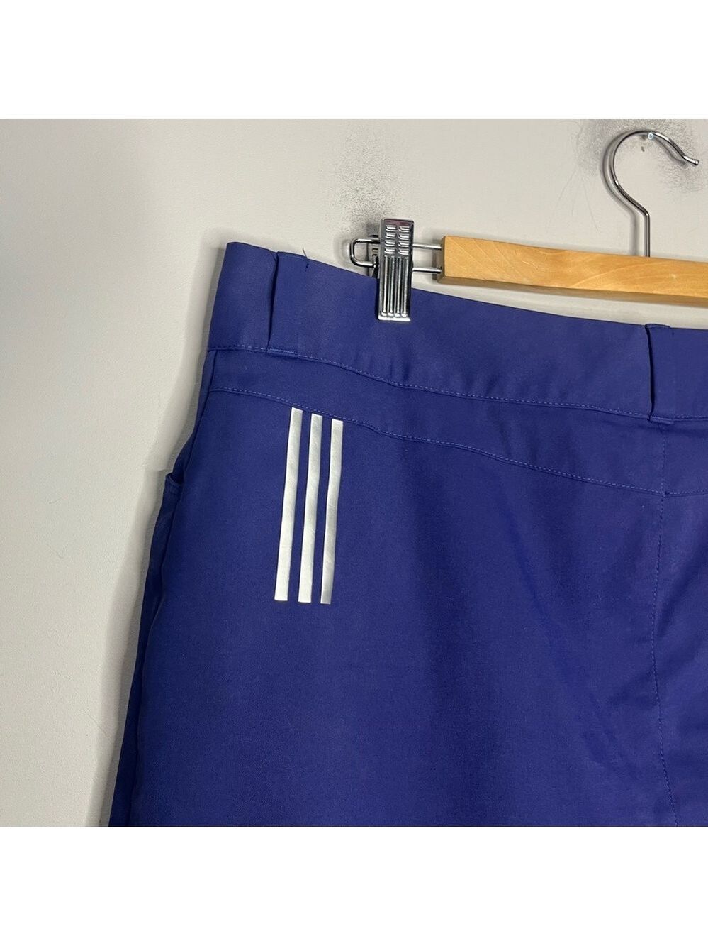 Adidas Climalite Essentials Blue Purple Golf Skort; Size 12 - Picture 9 of 14